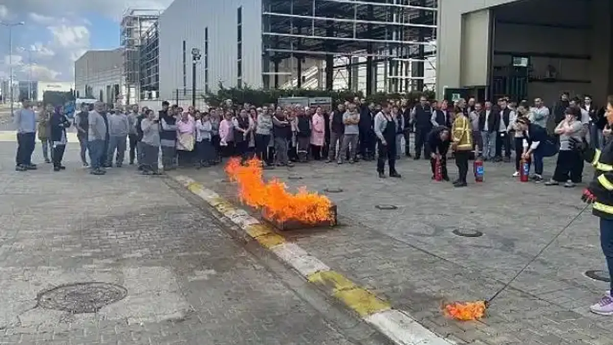 Büyükşehir İtfaiye eğitimlerde hız kesmiyor