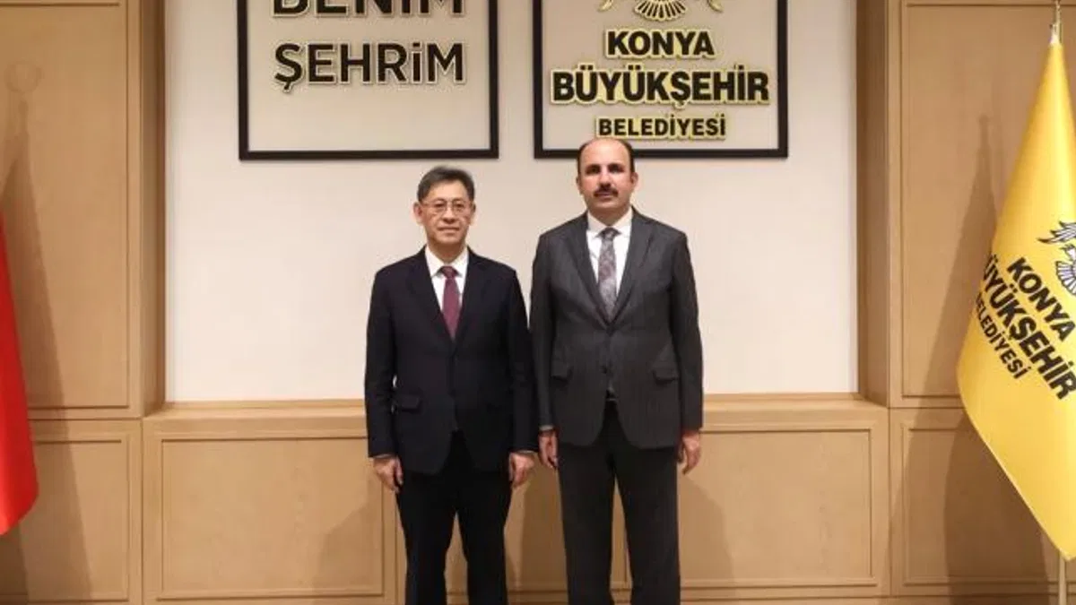 Şiyan Belediye Başkanı Niuping’ten Konya’ya ziyaret
