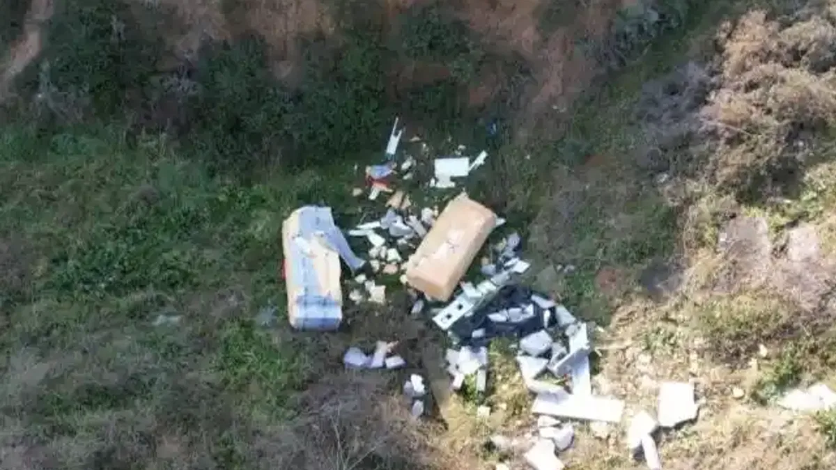 Kocaeli Çayırova’da kaçak atık cezası
