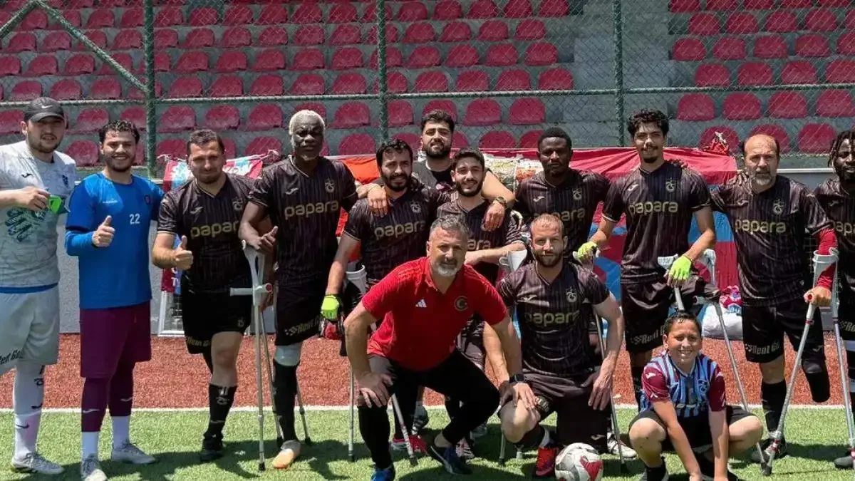 Trabzon Büyükşehir Ampute’den 10 gollü zafer