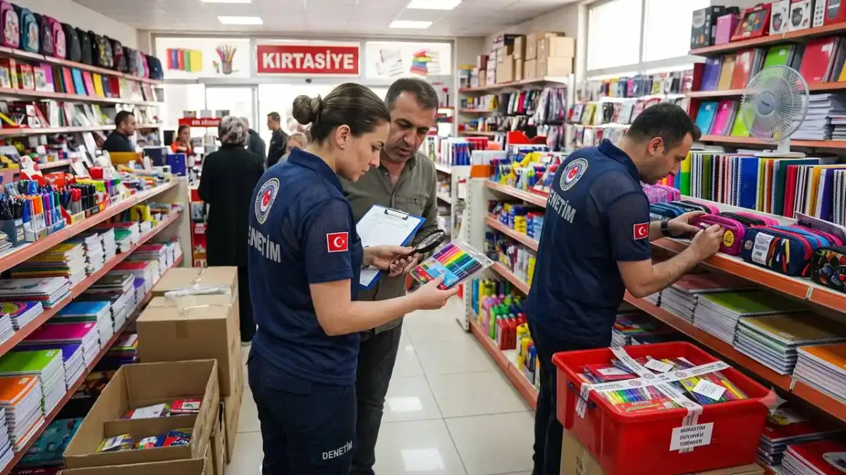 Okullar açılmadan kırtasiye ürünlerine sıkı denetim... Güvensiz ürünler toplatılacak!