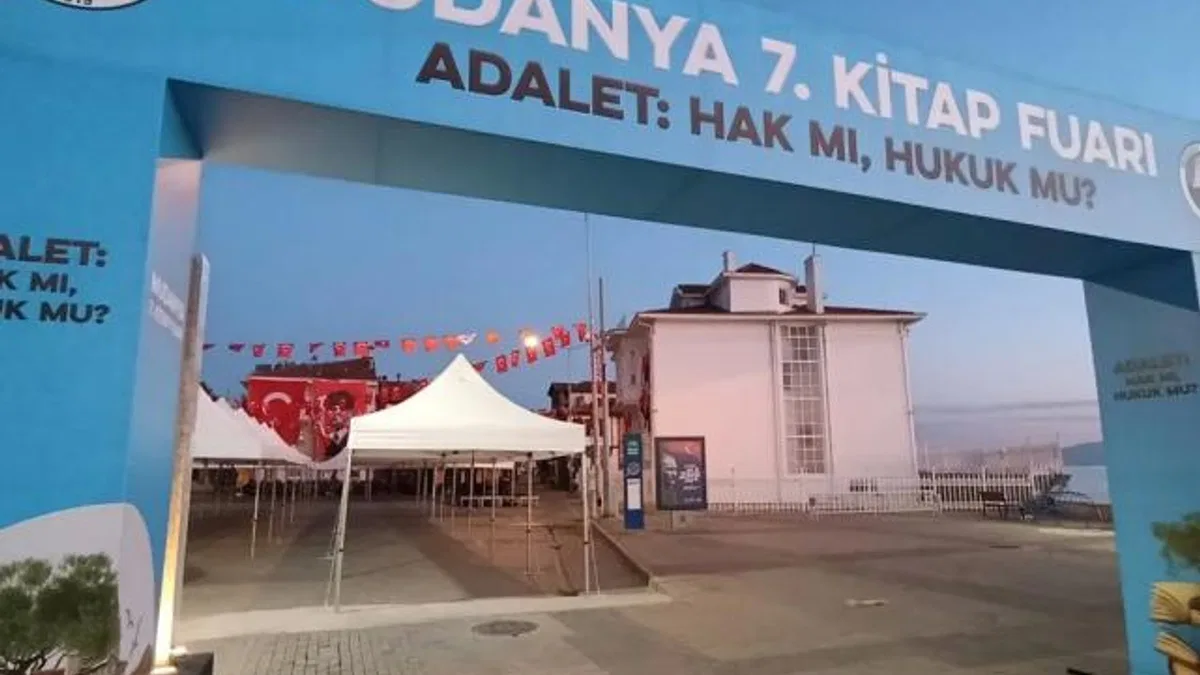 Mudanya 7. Kitap Fuarı 'Adalet'e ses olacak