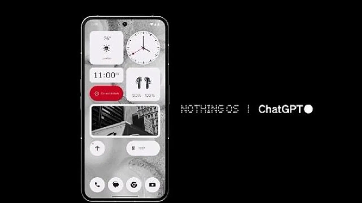 Nothing, ekosistemine ChatGPT'yi entegre etti