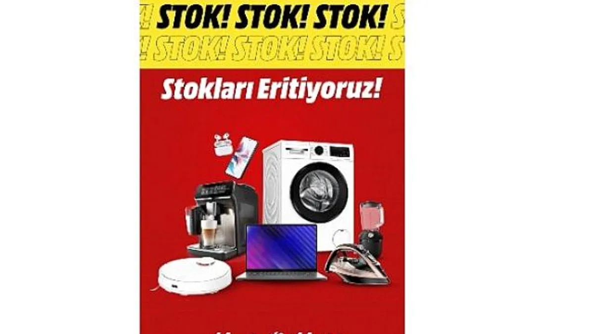 MediaMarkt tabletten robot süpürgeye, "Stokları Eritmeye" devam ediyor