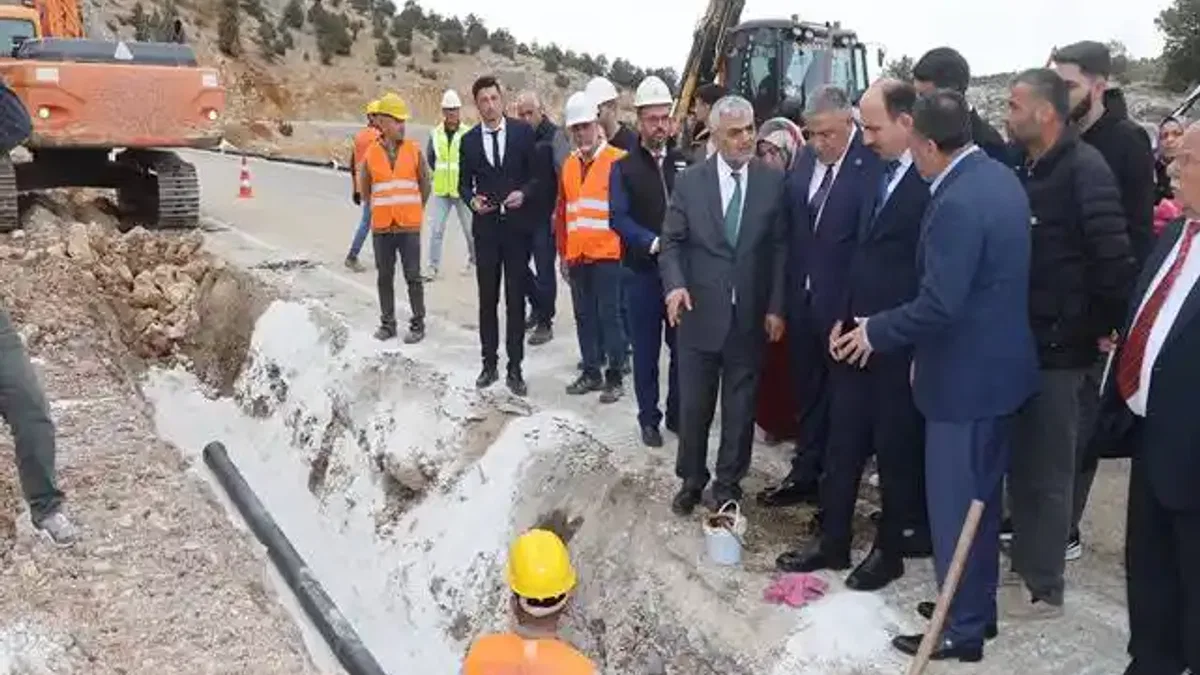 Konya'nın 38 mahallesinin su sorununu çözecek proje
