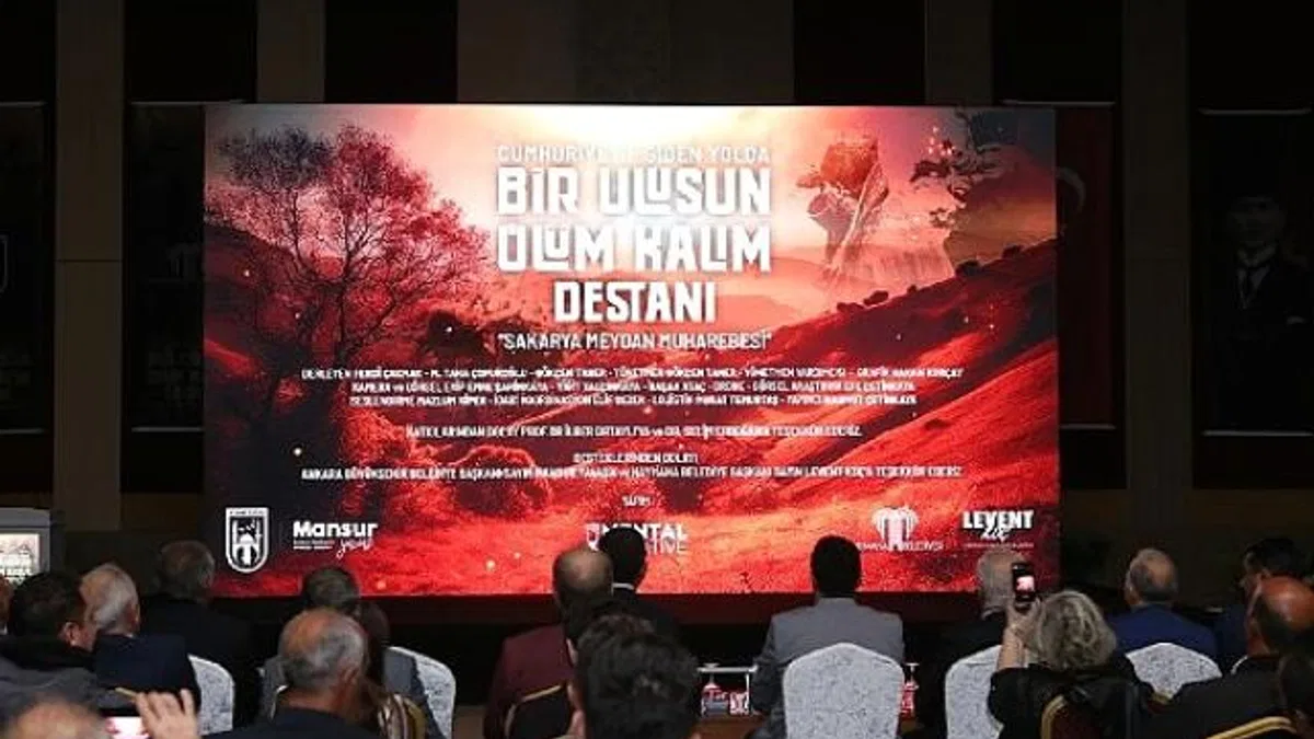 Sakarya Meydan Muharebesi Belgeselinin Galası Yapıldı
