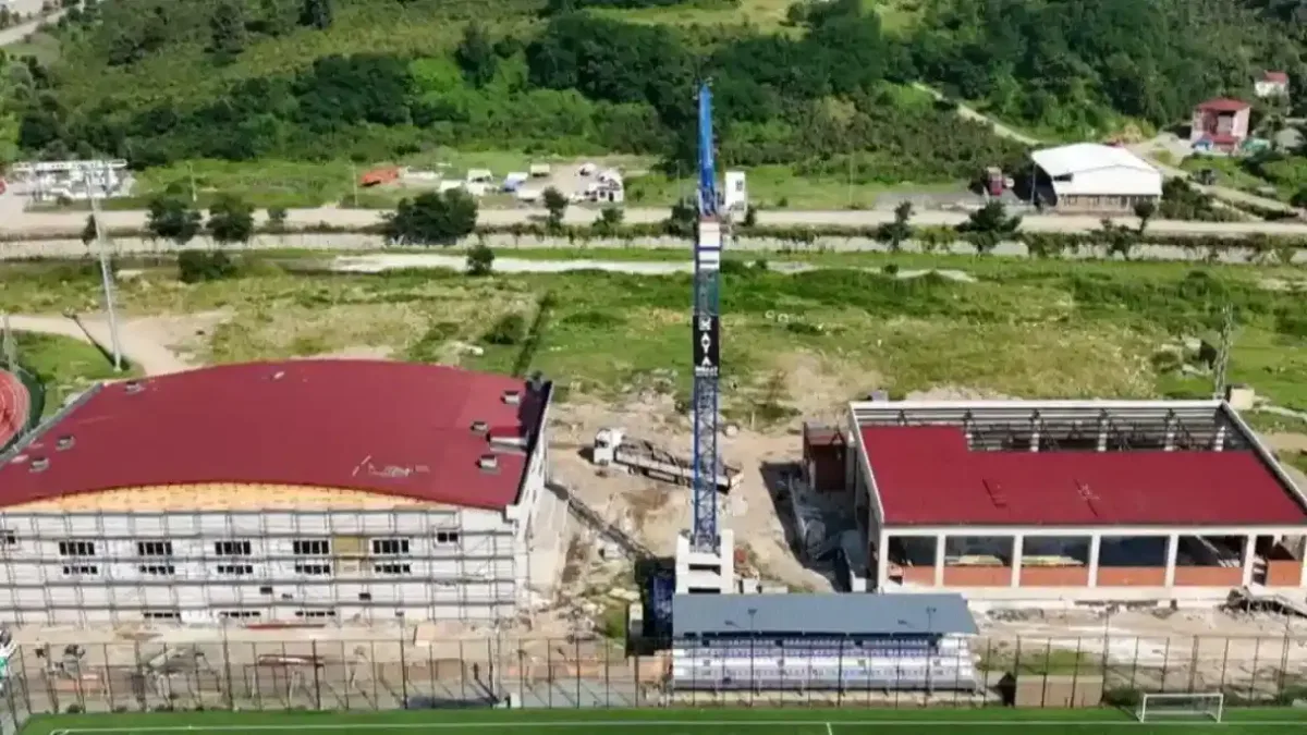 Ordu Altınordu'da sporculara modern spor tesisi