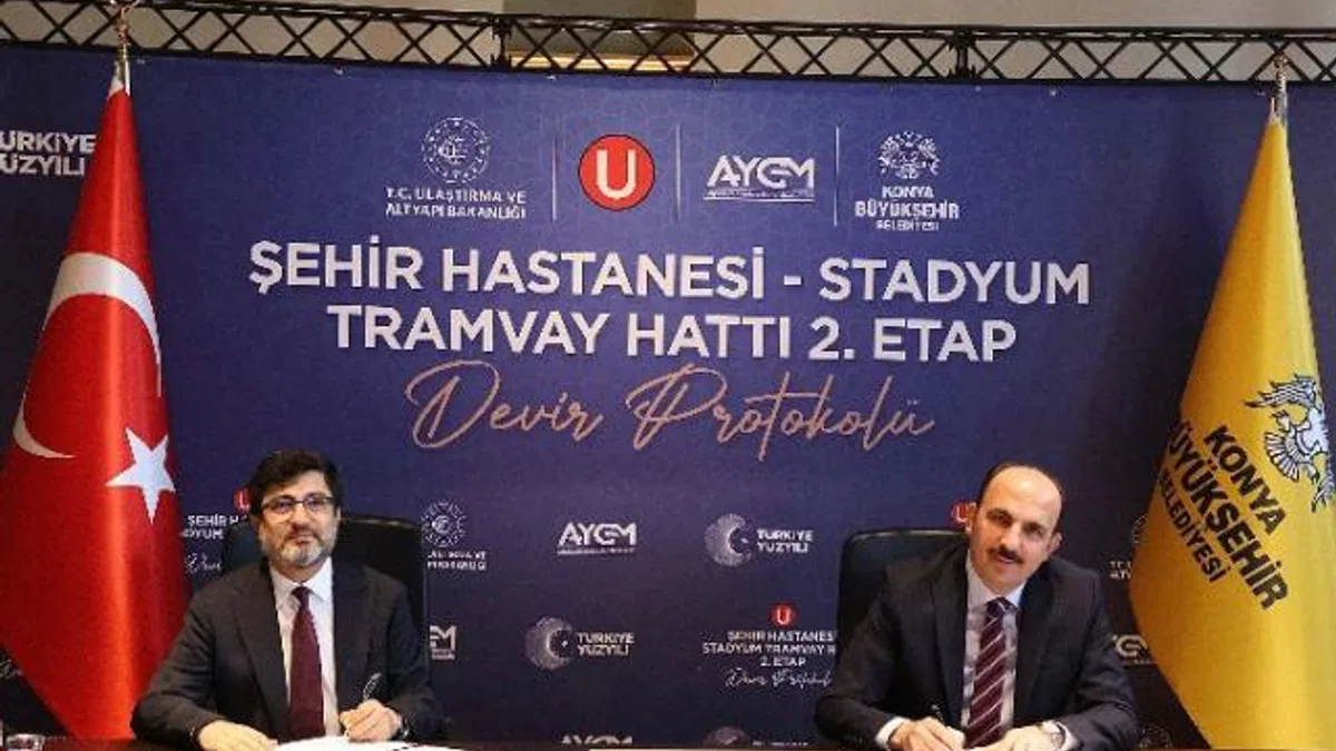 Konya'da 2. etap için imzalar atıldı