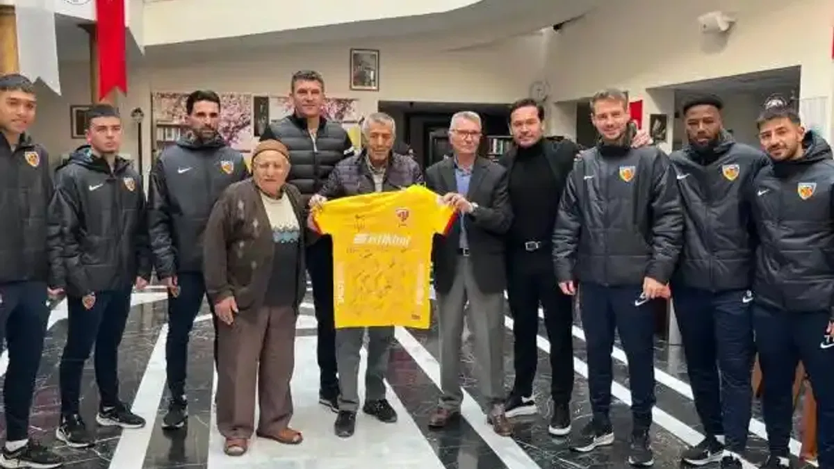 Kayserispor'dan 'huzur' dolu ziyaret