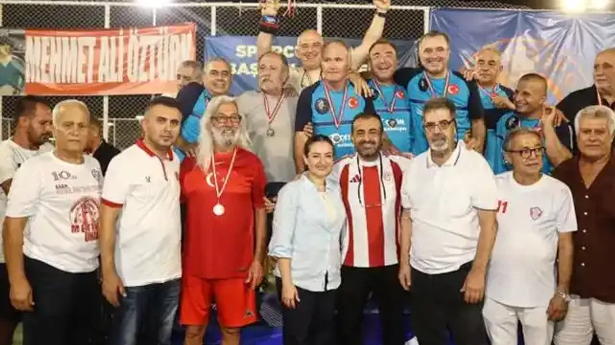 Antalya'da Ayak Tenisi Turnuvası sona erdi