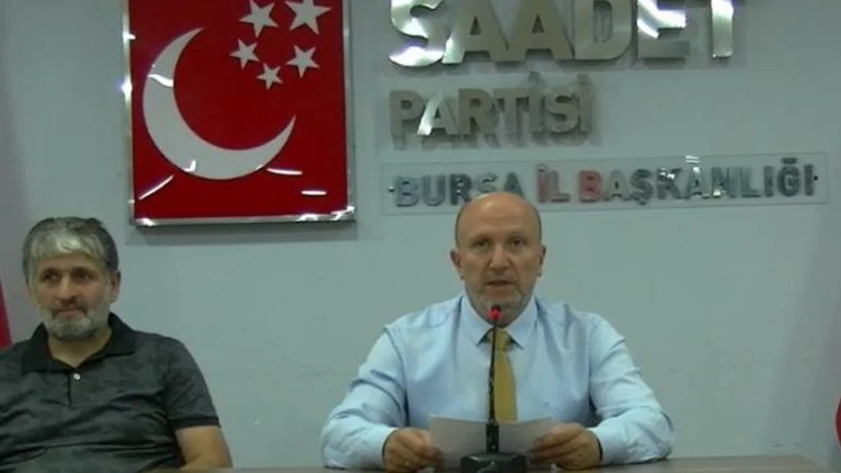 Saadet Partisi Bursa'dan BESAŞ zammına tepki