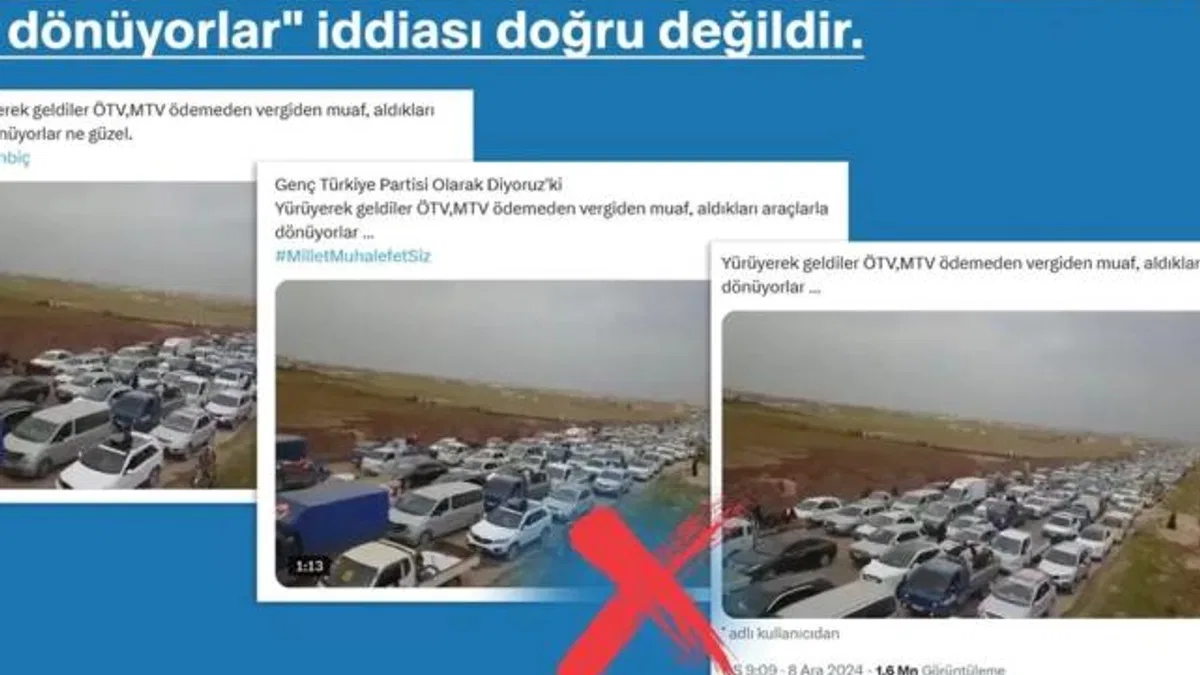 Suriyelilerin ayrıcalıklı dönüş iddialarına İletişim'den açıklama
