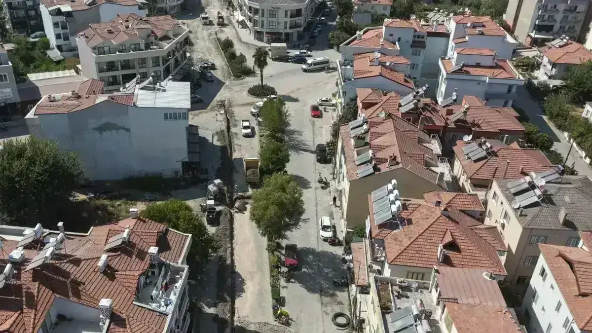 Muğla Dalaman’da MUSKİ'den içme suyu hatlarına yenileme
