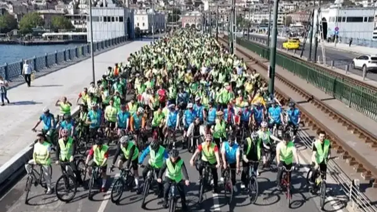 Türkiye'de pedallar sağlıklı yaşama çevrildi