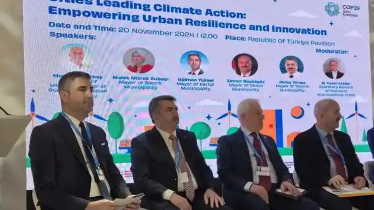 Başkan Yılmaz, COP29'da konuştu