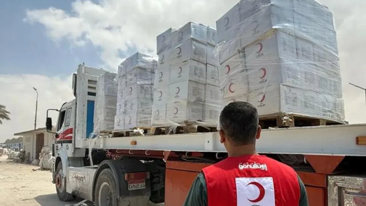 Türk Kızılay’dan Gazze’de sağlık hizmetlerine büyük destek