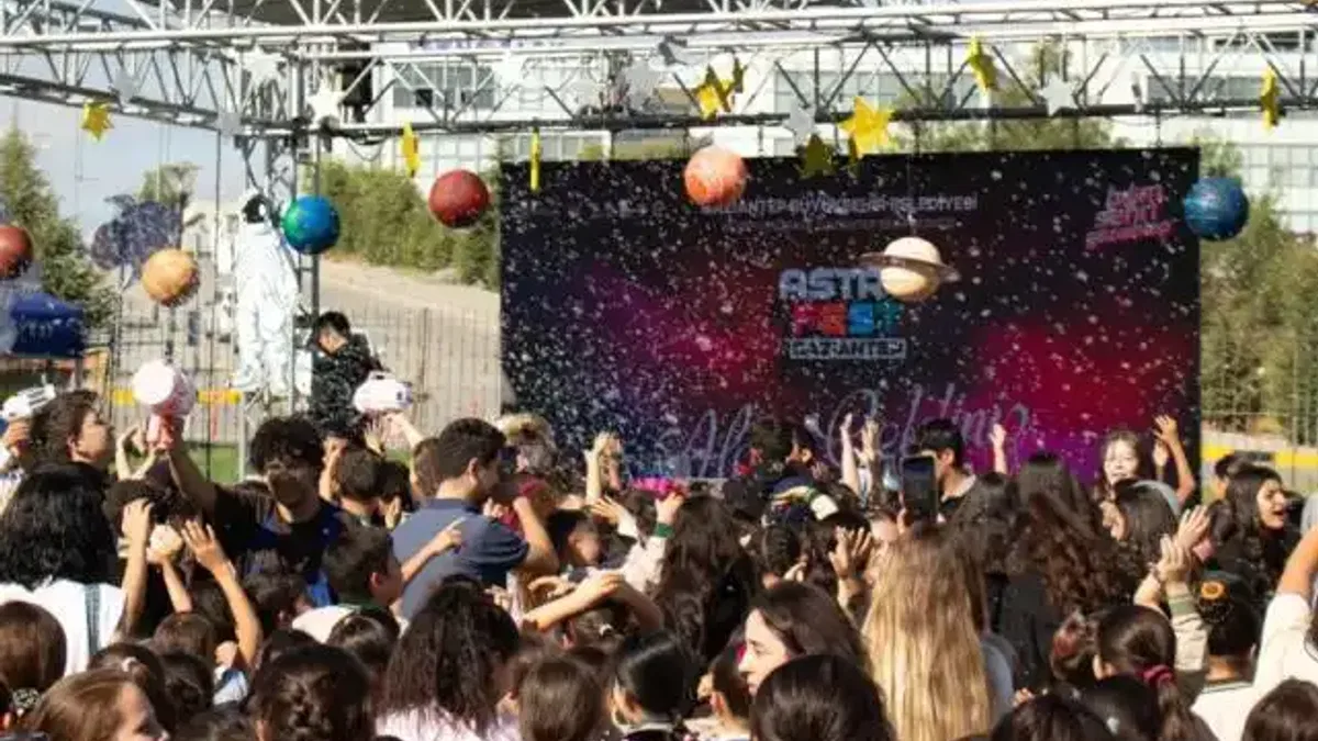 AstroFest Gaziantep Bilim Şenliği başladı