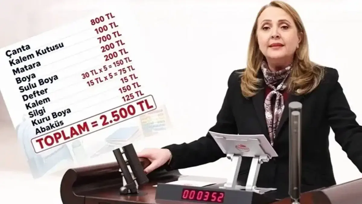 CHP’li Semra Dinçer'den okula dönüş eleştirisi... KDV sıfırlansın çağrısı