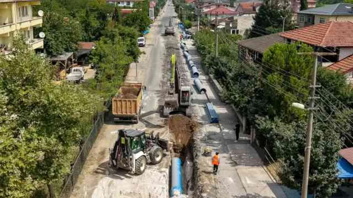 Sakarya Akyazı’da 100 kilometrelik altyapı yenilenecek