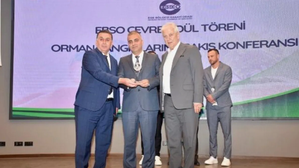 EBSO'dan Ege Profil'e 2023 Çevre Ödülleri'nde 1'incilik ödülü