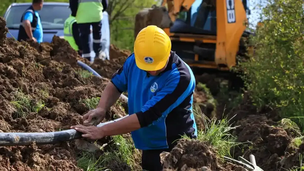 Sakarya Kaynarca'da Su Şebekesi Kapasitesi Çifte Katlandı!