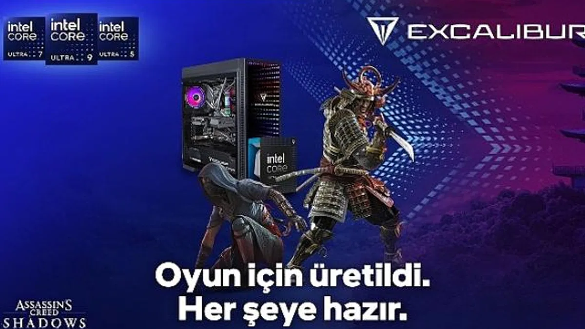 Intel'in En Yeni ve Güçlü İşlemcisiyle Yenilenen Excalibur E750 Düşük Enerji Tüketimiyle Üstün Performans Sağlıyor