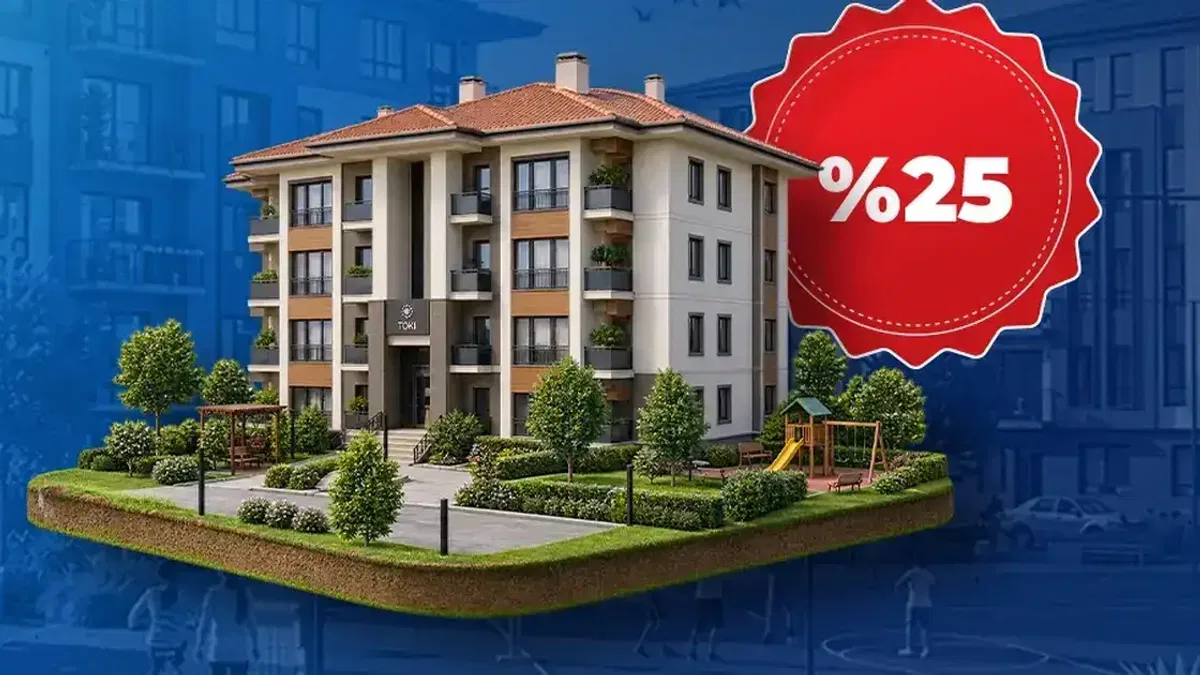 TOKİ’den yüzde 25 indirim kampanyası başlıyor... Son başvuru 19 Ekim 2026