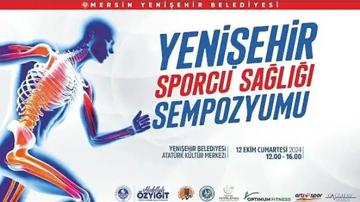 Yenişehir Belediyesi sporcu sağlığı sempozyumu düzenliyor