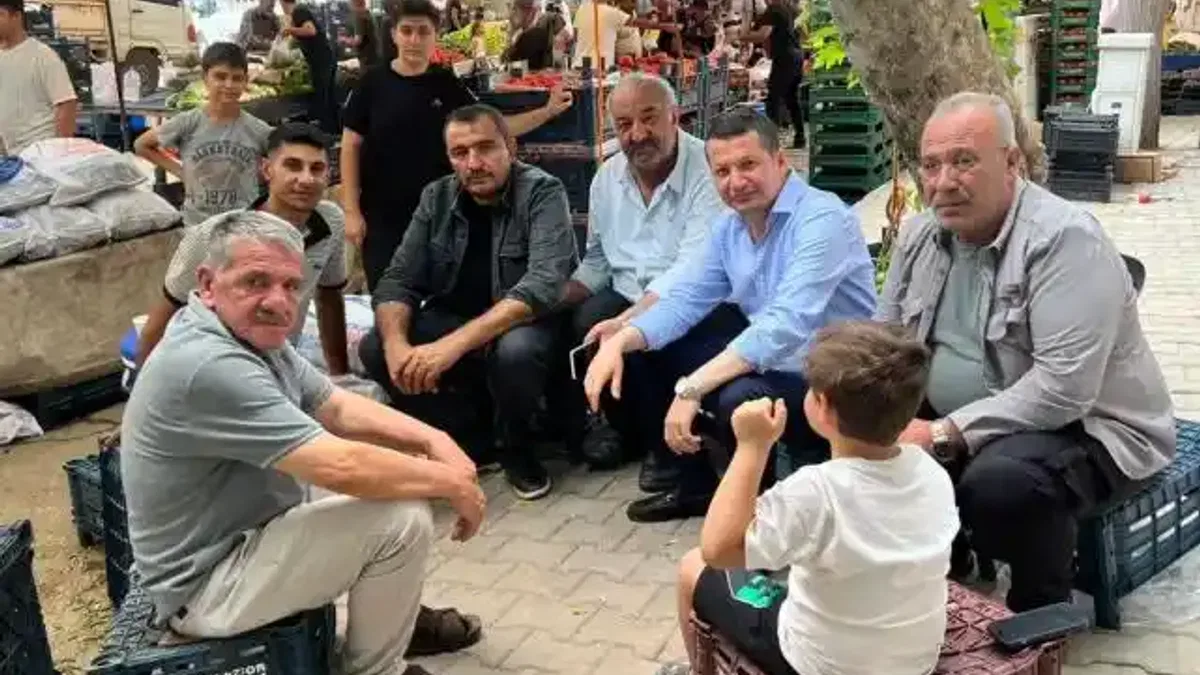 Başkan Olgun’dan Adıyaman Semt Pazarı'na samimi ziyaret