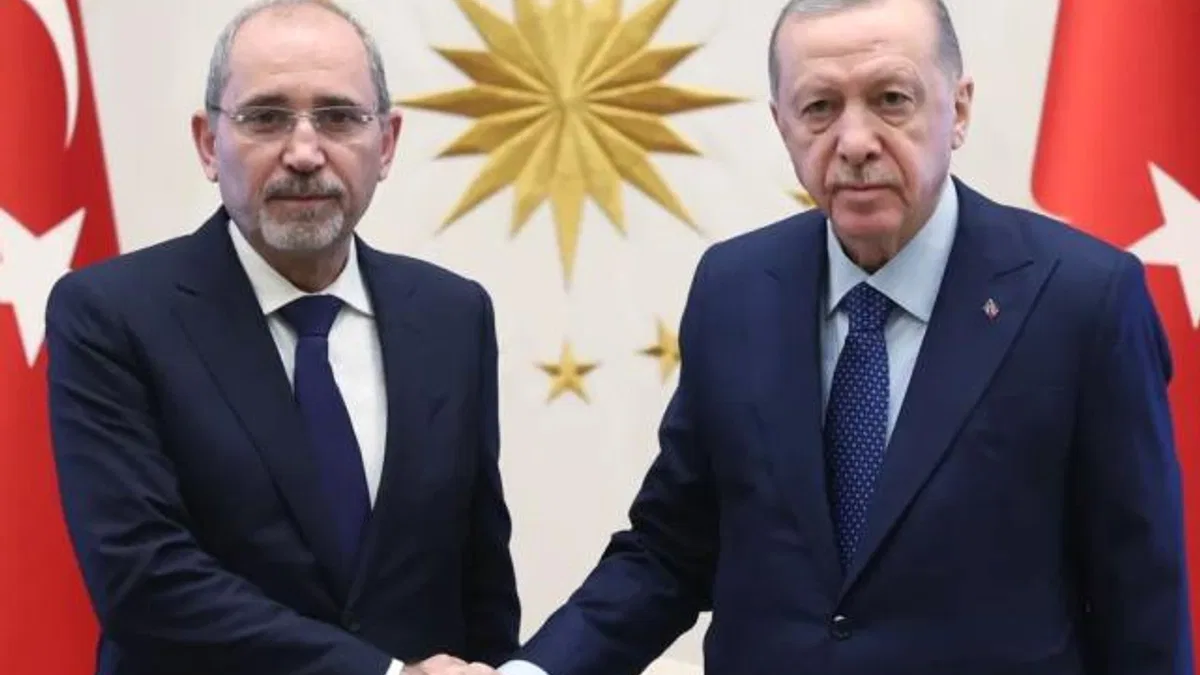 Ürdün Dışişleri Bakanı Ankara'da