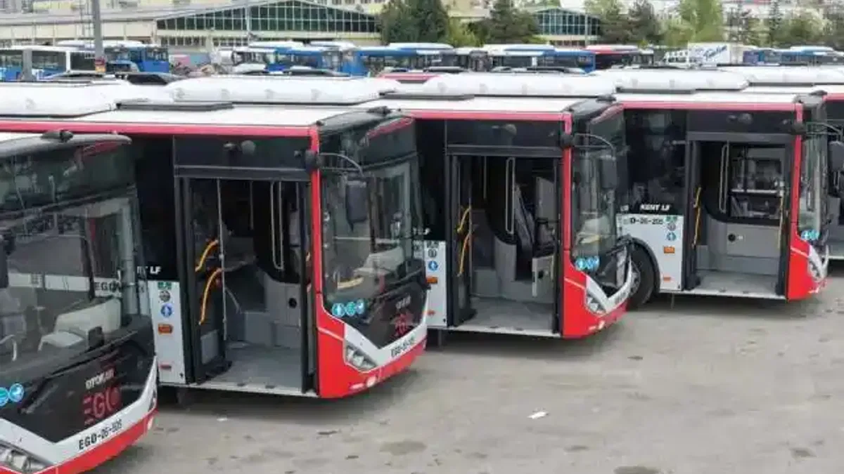 Ankara’da toplu taşıma filosu güçleniyor