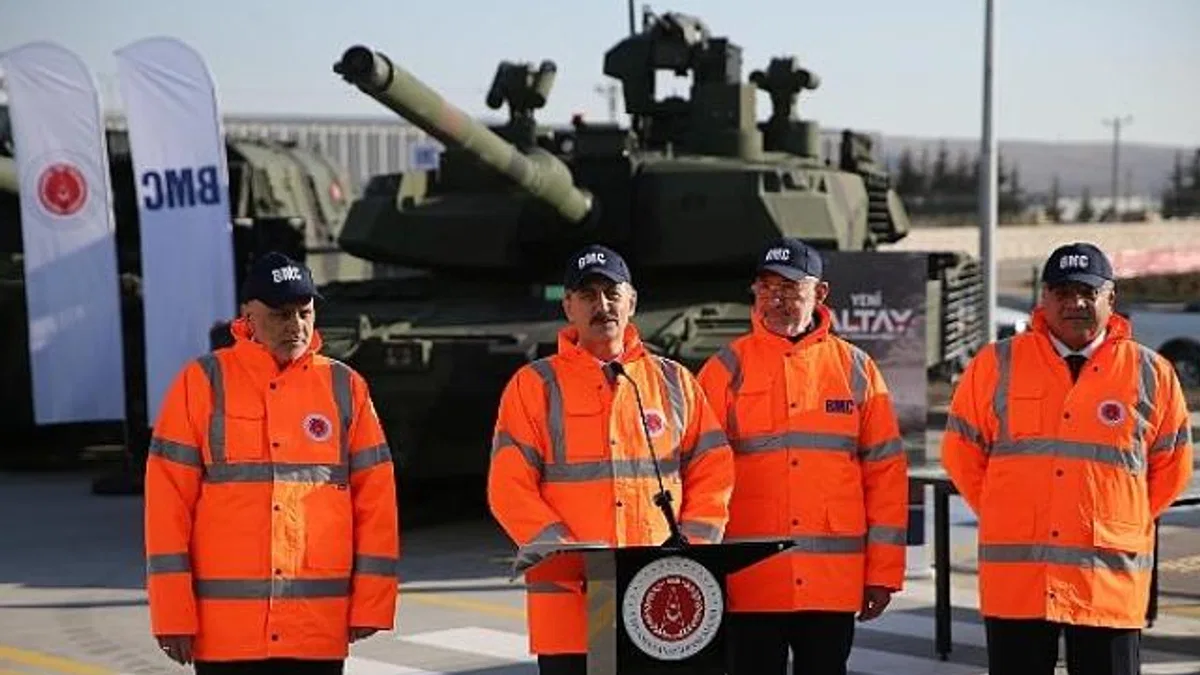 Yeni Altay Tankı'nın Üretileceği BMC Ankara Tesislerinde Geri Sayım Başladı