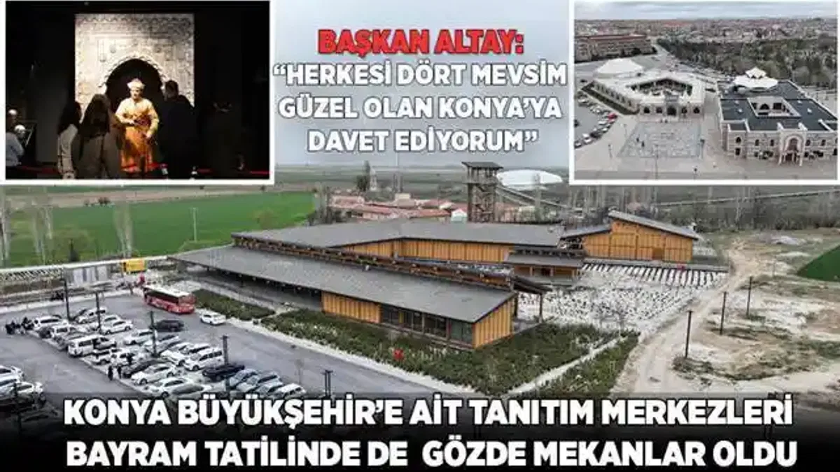 Konya'nın müzeleri bayramda da gözde oldu