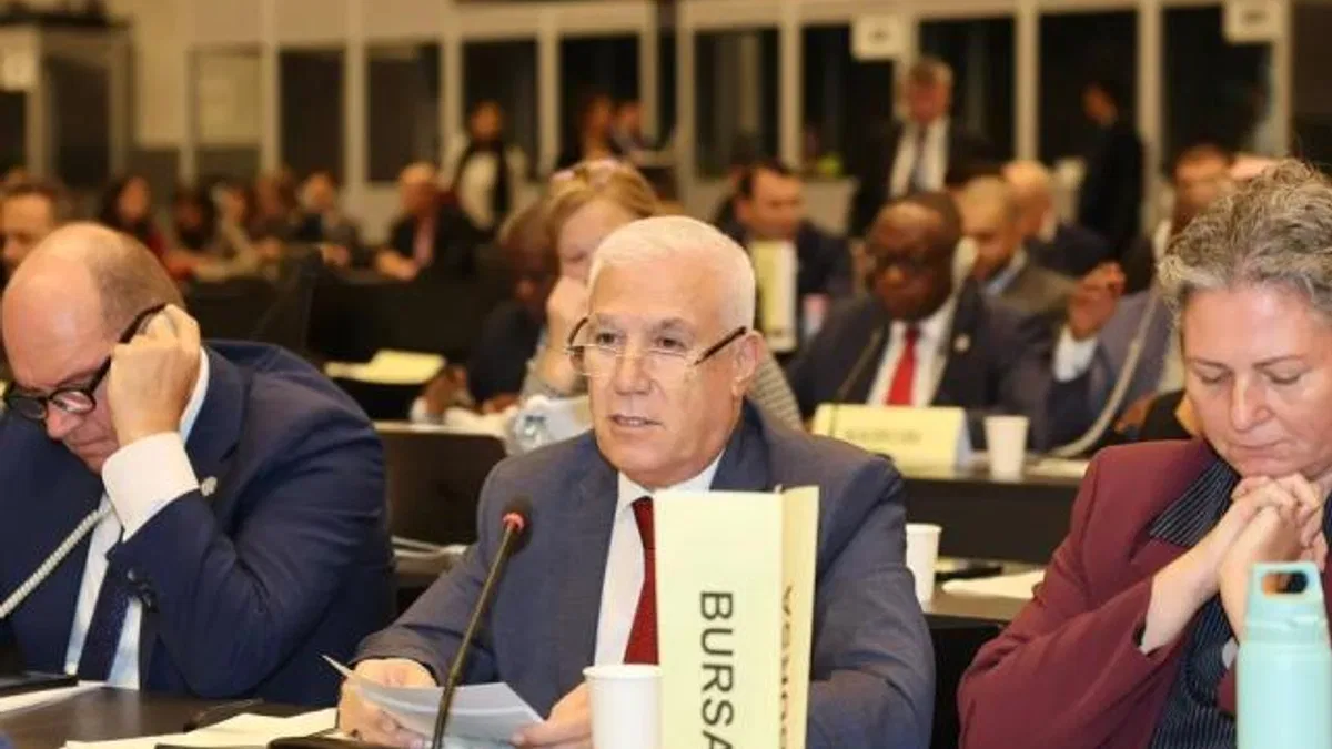 Başkan Bozbey mesajı Cenevre'den verdi... Bugünkü adımlar yarının suyu ve yaşamı için