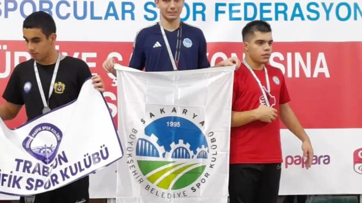 Sakarya’nın altın sporcusu Avrupa'da Türkiye'yi temsil edecek