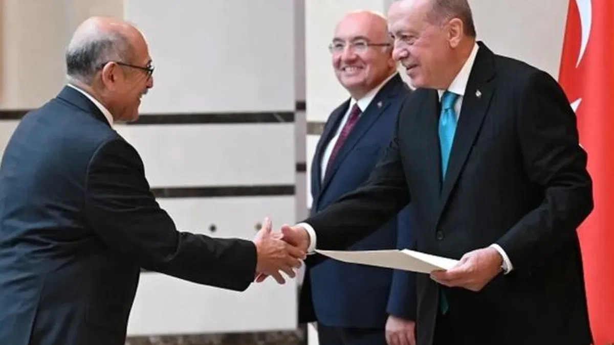 Cumhurbaşkanı Erdoğan'a 4 büyükelçiden güven mektubu