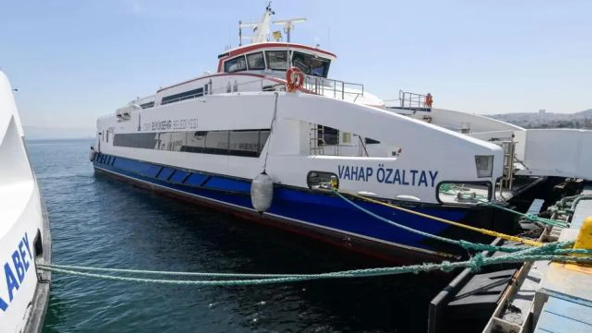 İZDENİZ'de 2025 güncellemesi... İskeleler yenileniyor, yeni gemiler geliyor
