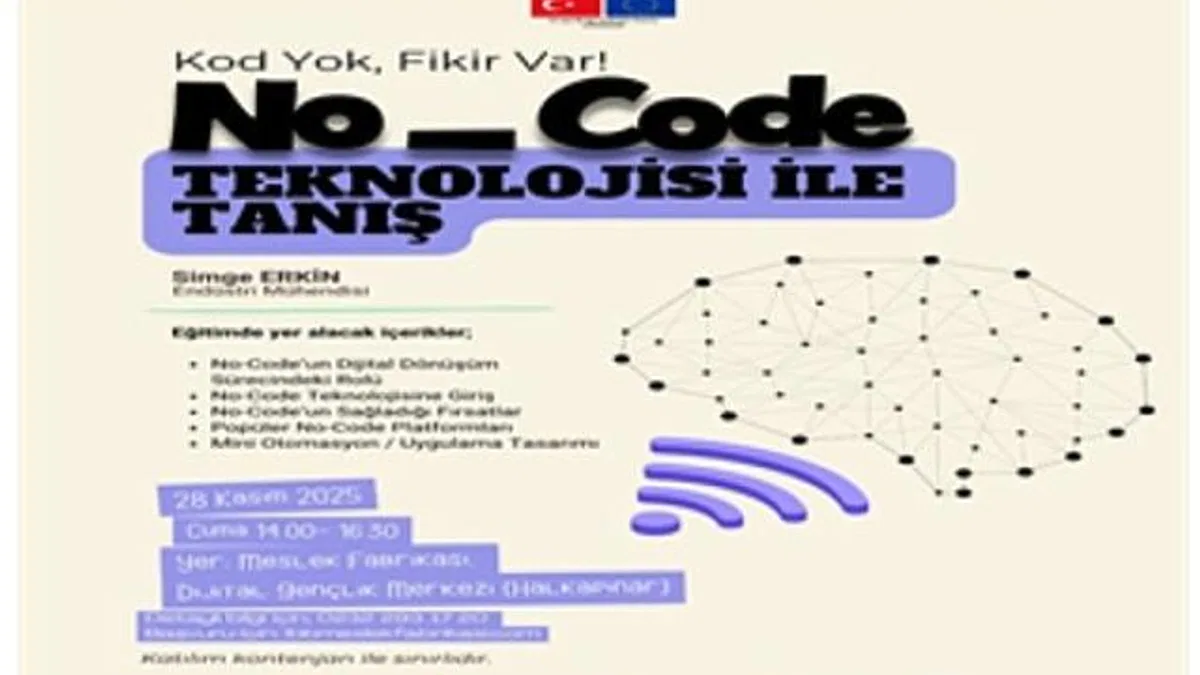 Meslek Fabrikası, No-Code teknolojisi ile tanıştırıyor