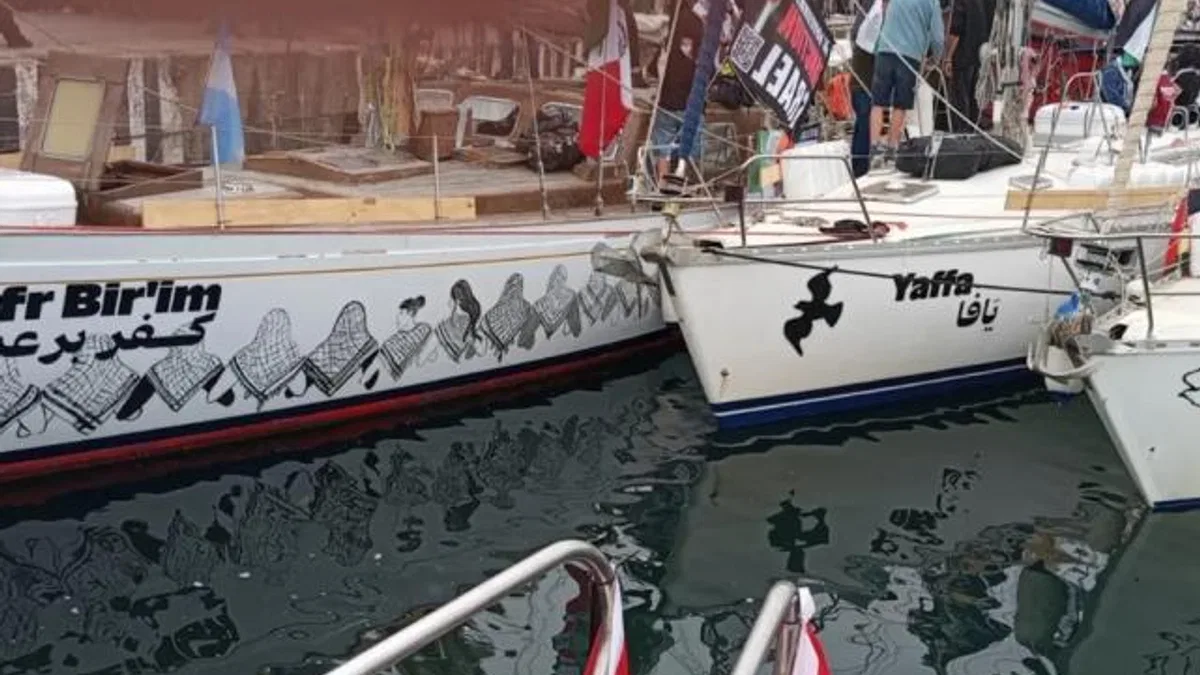 Sumud filosu Gazze hafızasıyla denize açılıyor