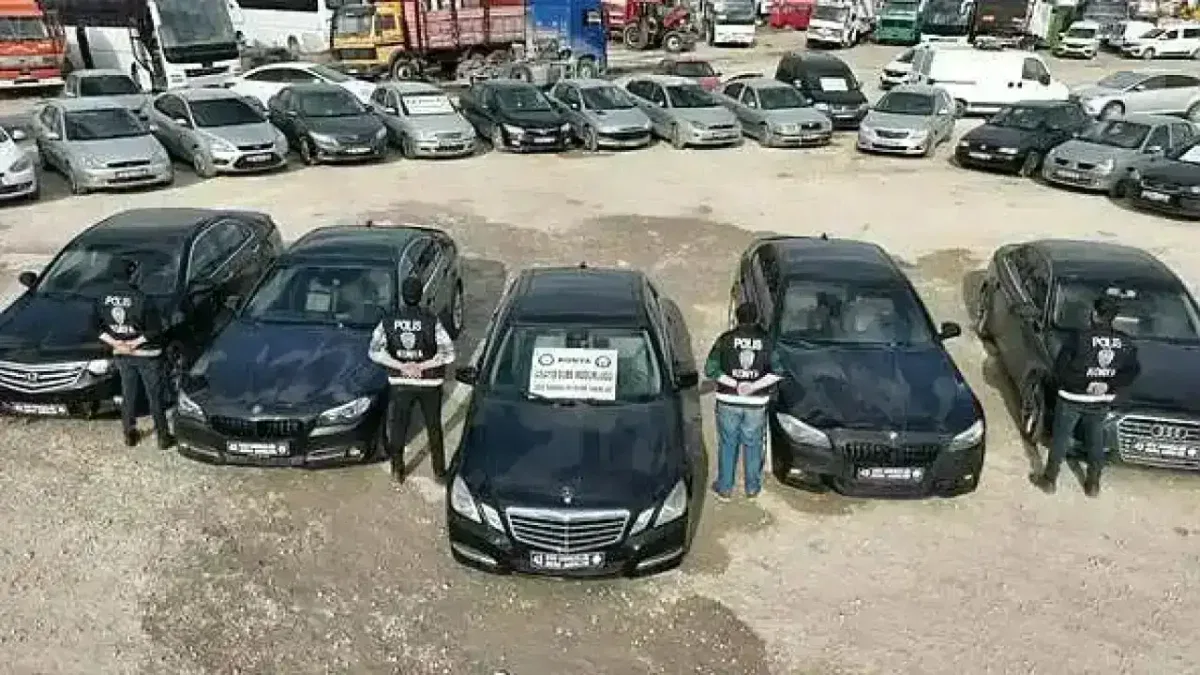 Konya Emniyetinden 'Change Araç' Operasyonu