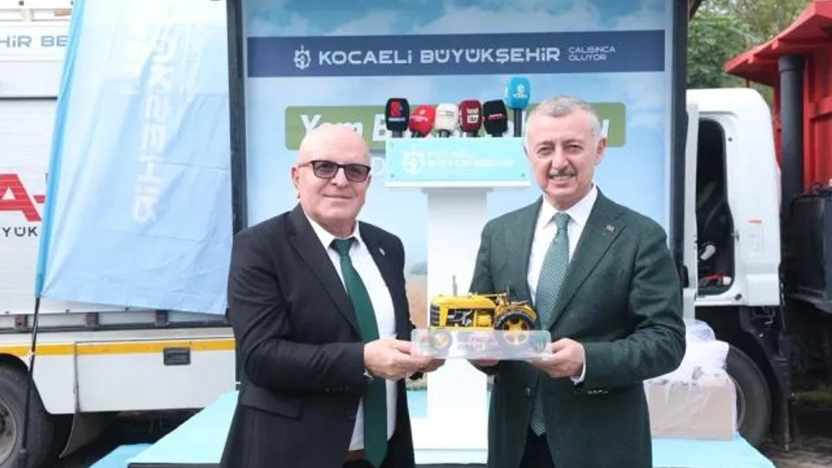 Kocaeli Büyükşehir 4 mevsim çiftçinin yanında