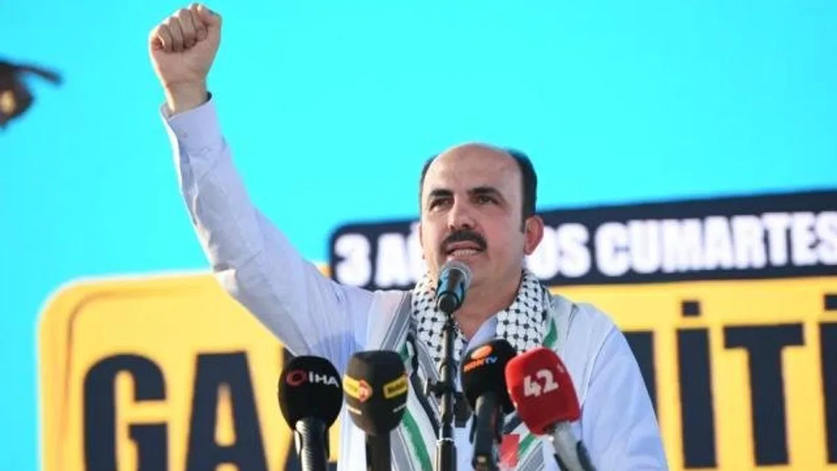 Konya'dan özgür Filistin için maddi destek... Aylık maaş ile günlük cirolarını Gazze'ye bağışlayacak
