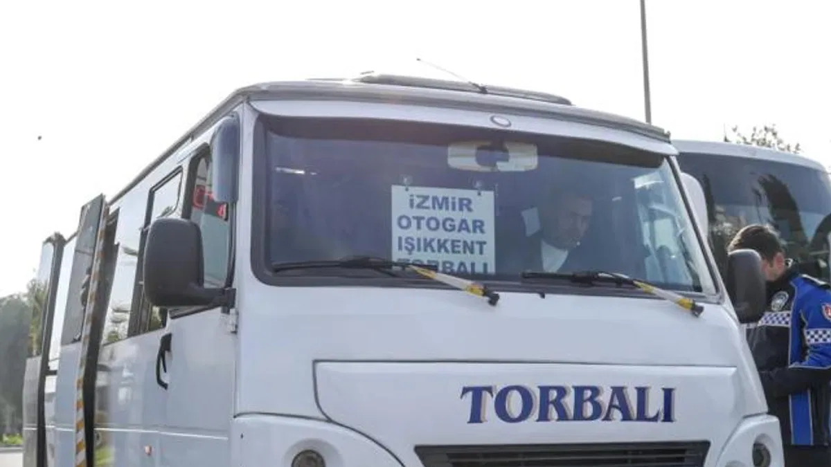 İzmir'de toplu taşımaya sıkı denetim
