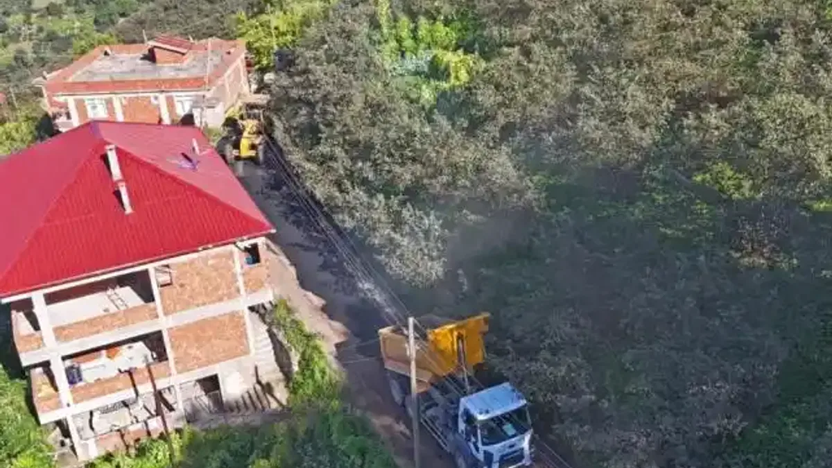 Ordu Ulubey’de asfalt sevinci