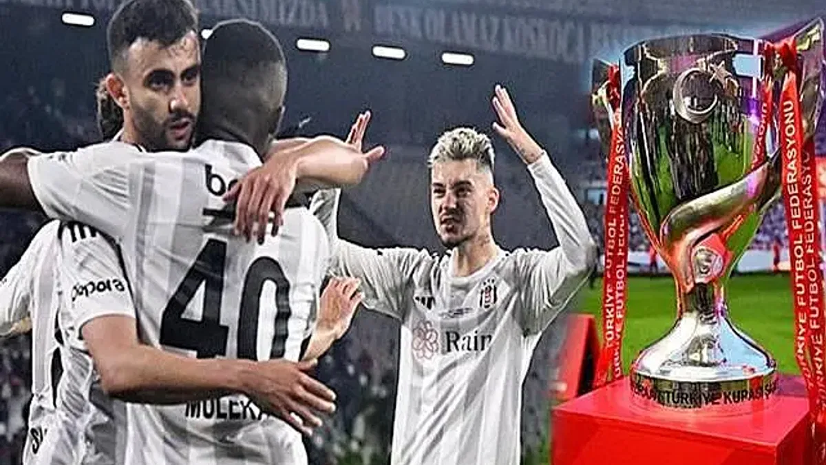 Beşiktaş 3-2 Trabzonspor (Maç Sonucu) Türkiye Kupası Beşiktaş'ın