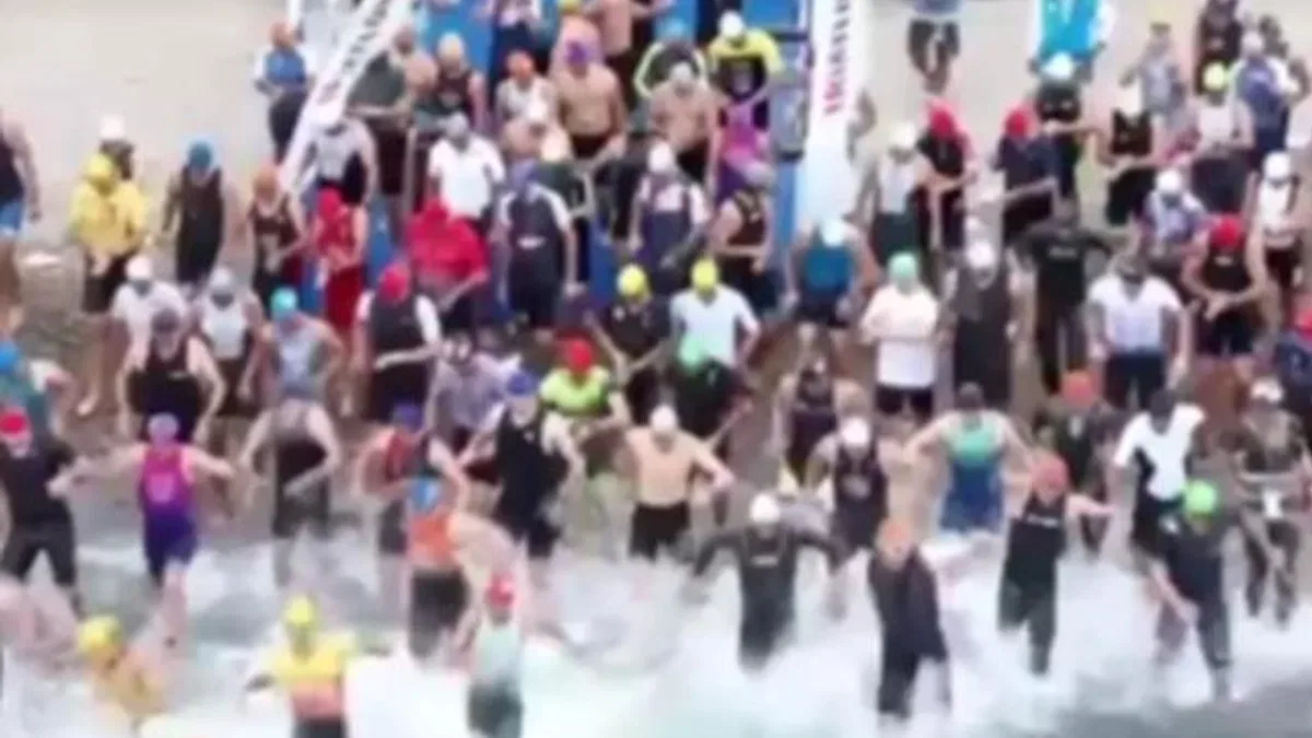 Mudanya'da triatlon coşkusu