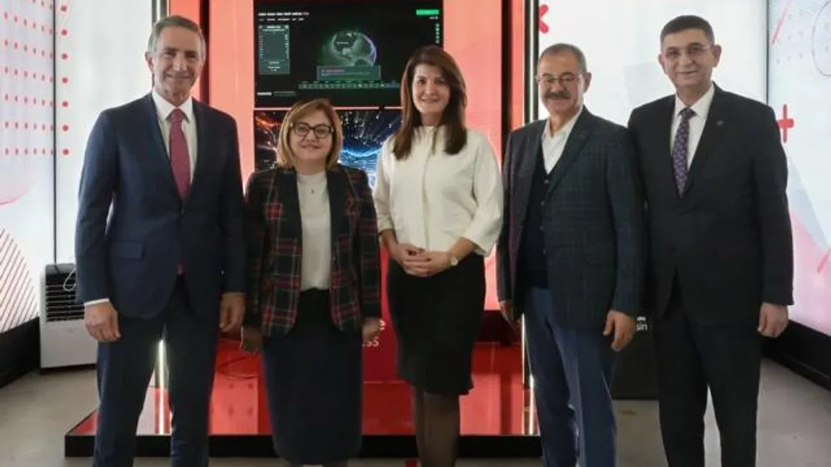 Vodafone, Gaziantep'teki yeni teknoloji merkezi ile Anadolu sanayisini geleceğe hazırlayacak
