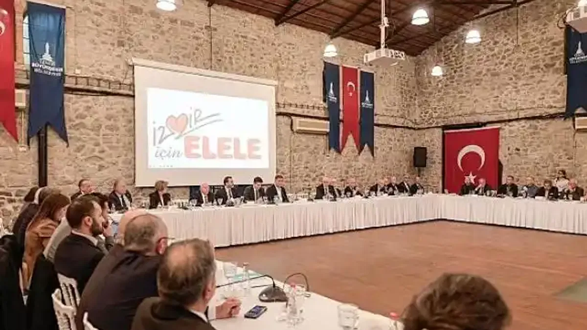 Başkan Tugay'dan İEKK toplantısında müjde "İzmir'in kronik sorunu çözülüyor"