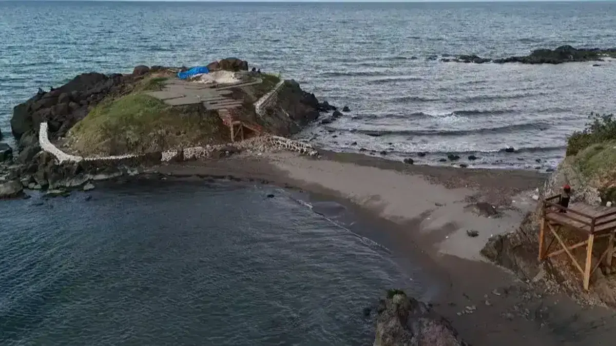 Ordu'da Tarihi Ayanikola Adası turizme kazandırılıyor