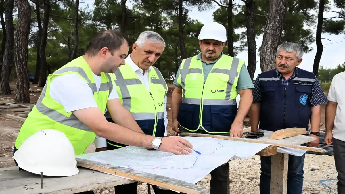 Manisa Büyükşehir Belediyesi Gördes içme suyunu yeniliyor